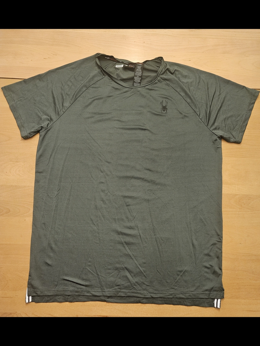 Spyder Men's Short Sleeve Performance Tee in Olive